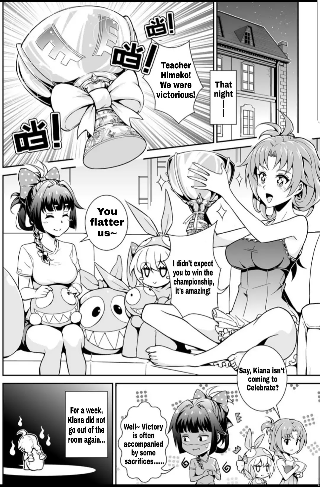 Houkai Gakuen EX - Side stories Chapter 6.0 page 20 - Vol.6 Honkai Alliance