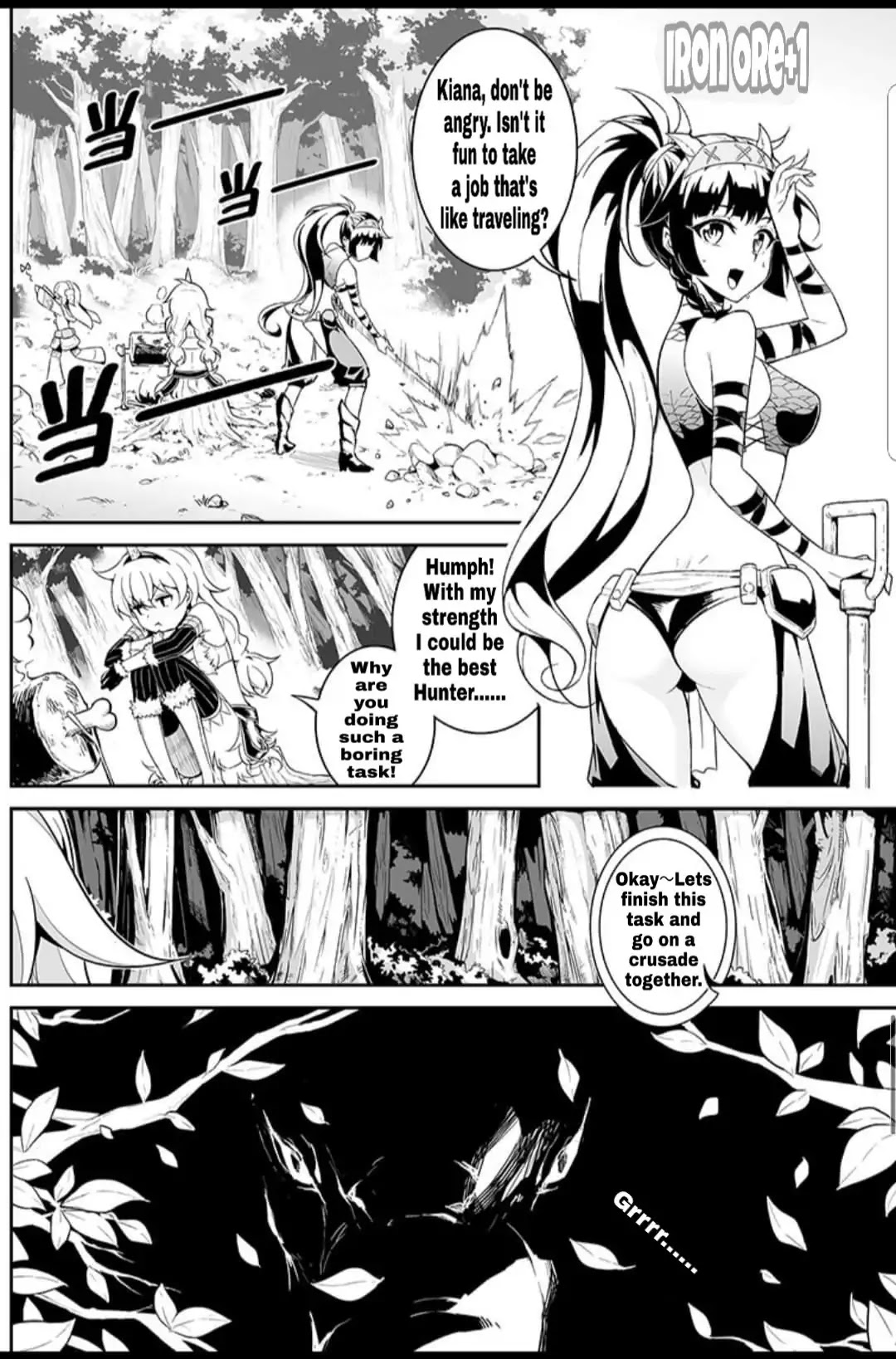 Houkai Gakuen EX - Side stories Chapter 7.1 page 11 - Vol.7 Chapter 1: Honkai Hunter