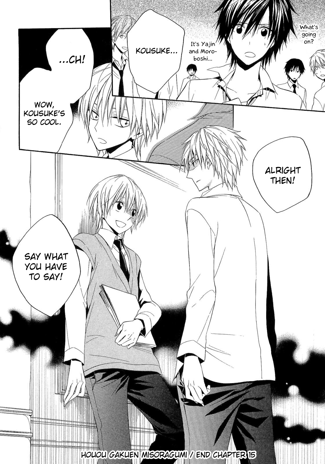 Houou Gakuen Misoragumi Chapter 15.2 page 28 - Chapter 15 v2 : Core Senses