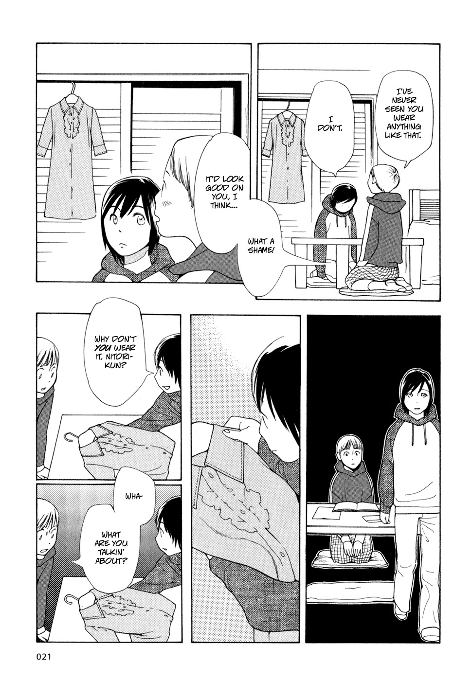 Hourou Musuko Chapter 1 page 22 - Chapter 1: I Am a Girl
