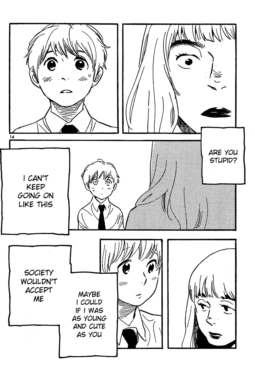 Hourou Musuko Chapter 103 page 14 - Chapter 103: Mii-tan's Father (1)