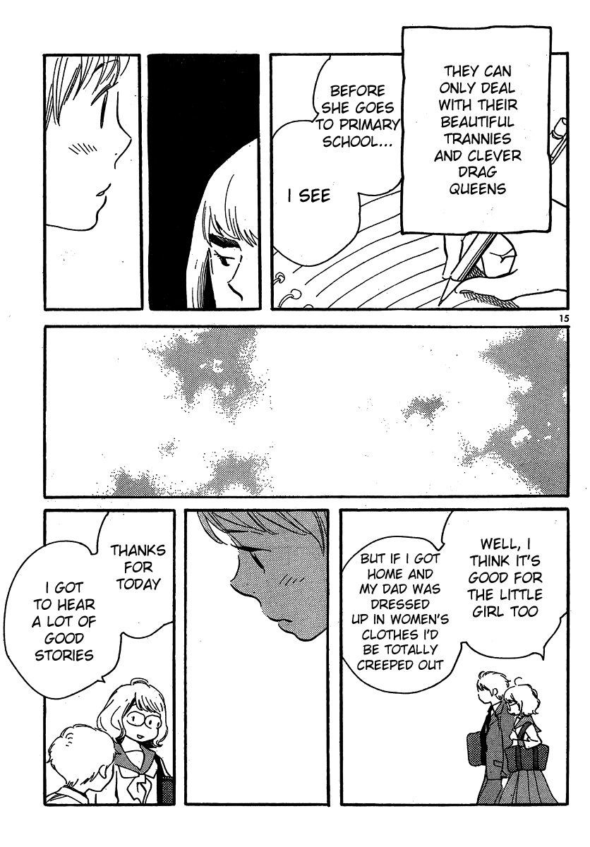 Hourou Musuko Chapter 103 page 15 - Chapter 103: Mii-tan's Father (1)