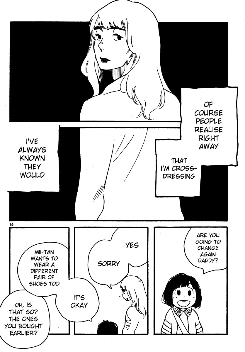 Hourou Musuko Chapter 103 page 16 - Chapter 103: Mii-tan's Father (1)
