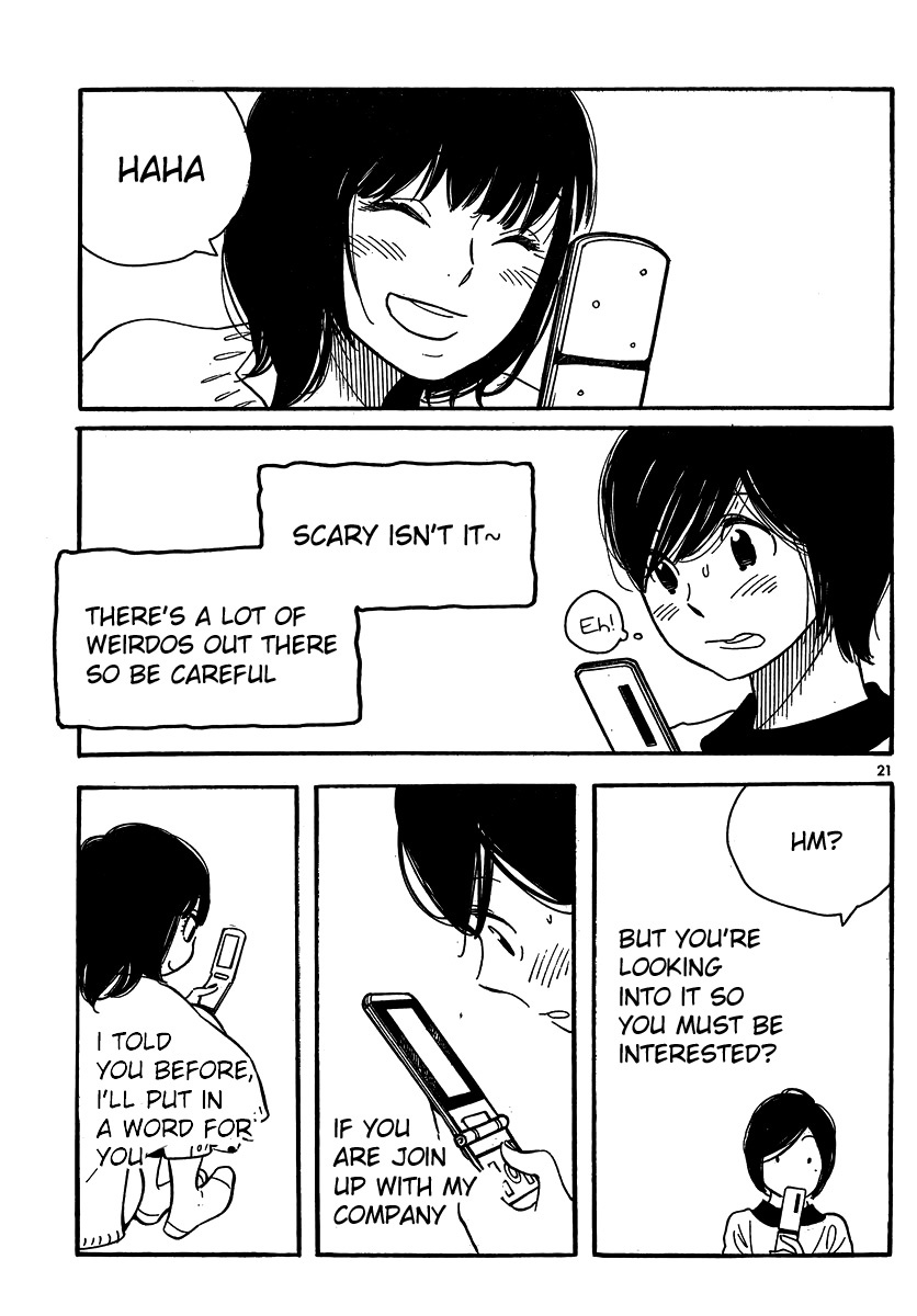 Hourou Musuko Chapter 103 page 21 - Chapter 103: Mii-tan's Father (1)