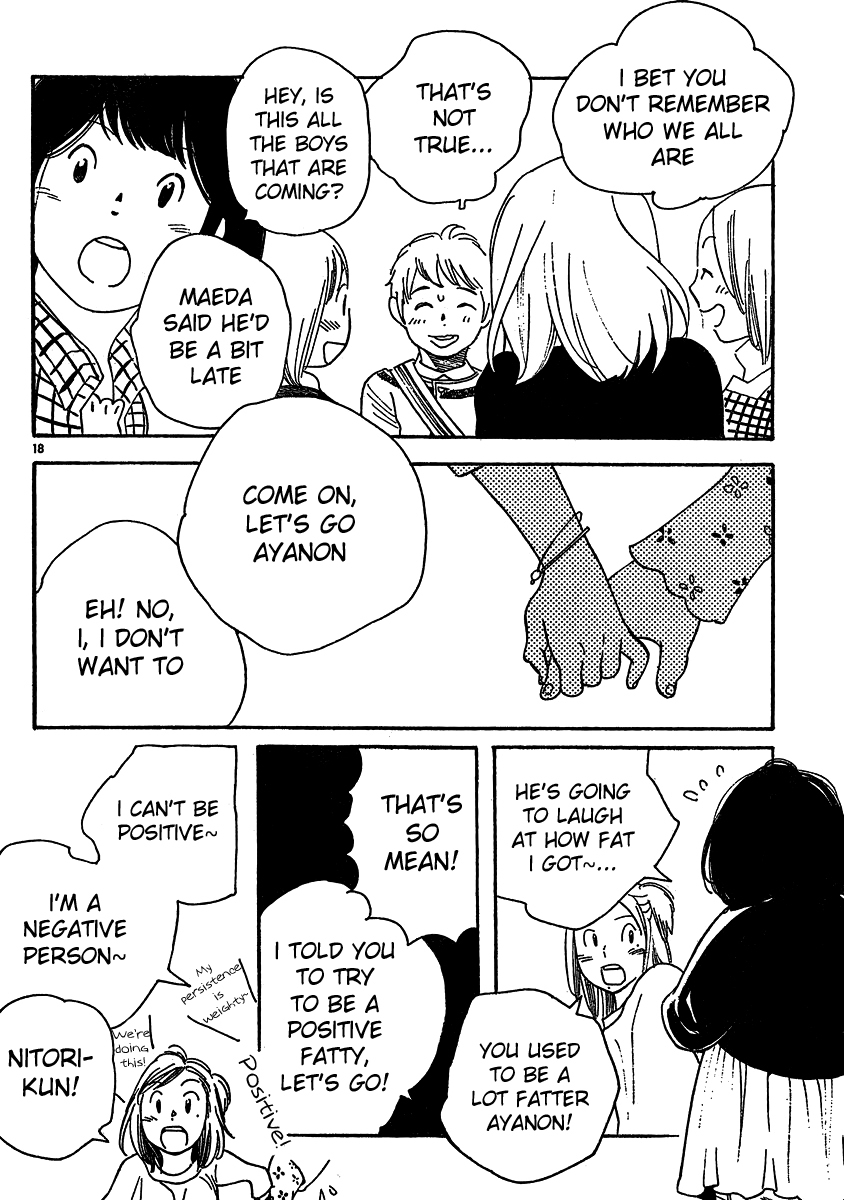 Hourou Musuko Chapter 107 page 18 - Chapter 107: Positive Dance