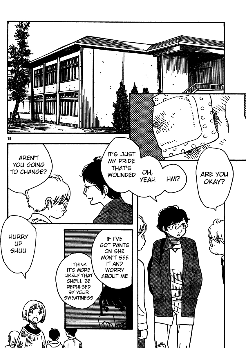 Hourou Musuko Chapter 109 page 18 - Chapter 109: Growing Up
