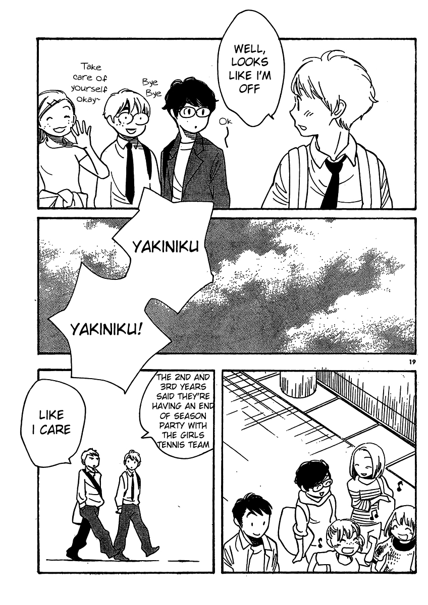 Hourou Musuko Chapter 109 page 19 - Chapter 109: Growing Up