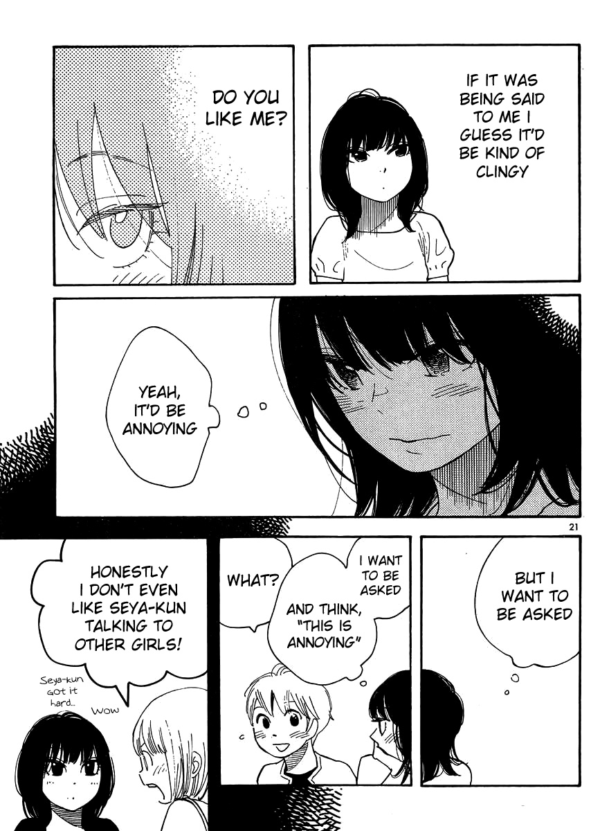 Hourou Musuko Chapter 111 page 21 - Chapter 111: Sprout