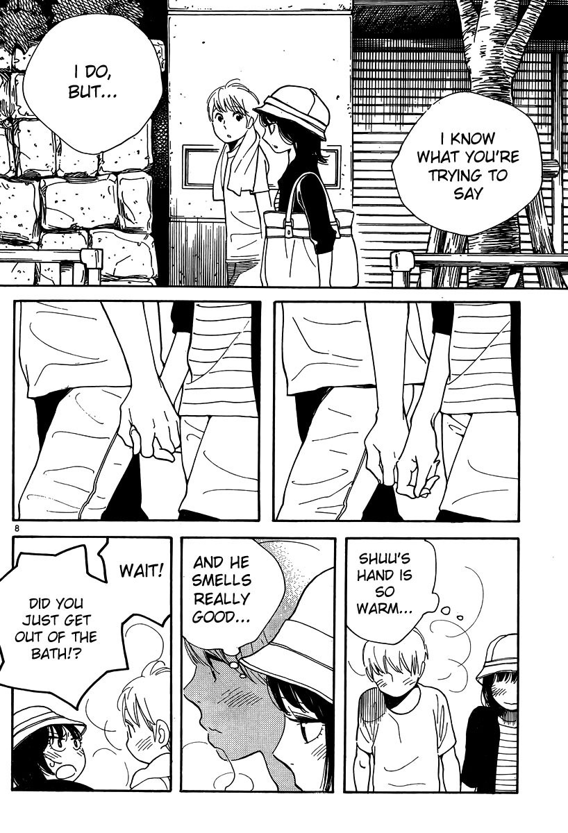 Hourou Musuko Chapter 115 page 9 - Chapter 115: Suki Tokimeki to Kisu