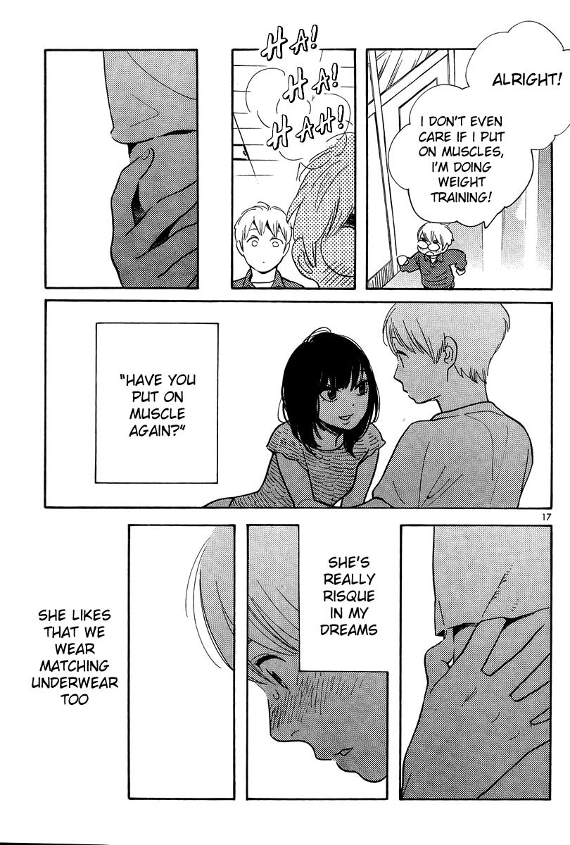 Hourou Musuko Chapter 119 page 17 - Chapter 119: Dreaming Girl