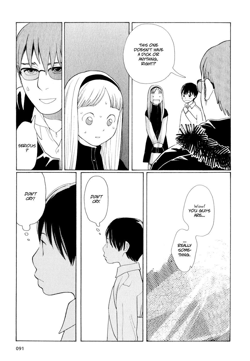 Hourou Musuko Chapter 12 page 23 - Chapter 12: Girl Under Stress