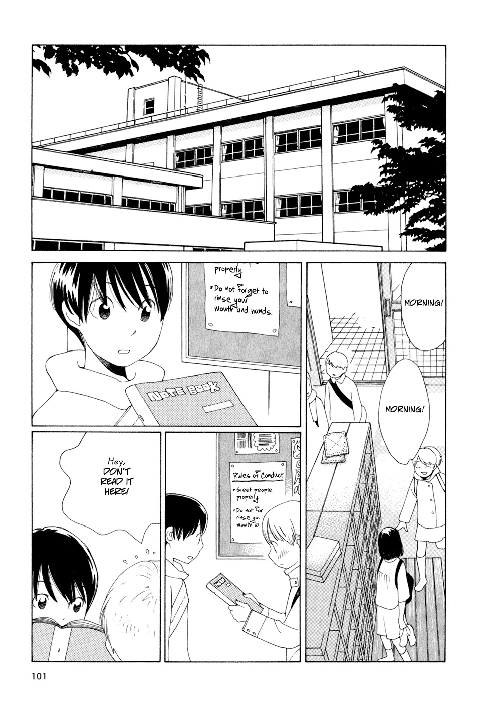 Hourou Musuko Chapter 13 page 9 - Chapter 13: Grade School Student Diary