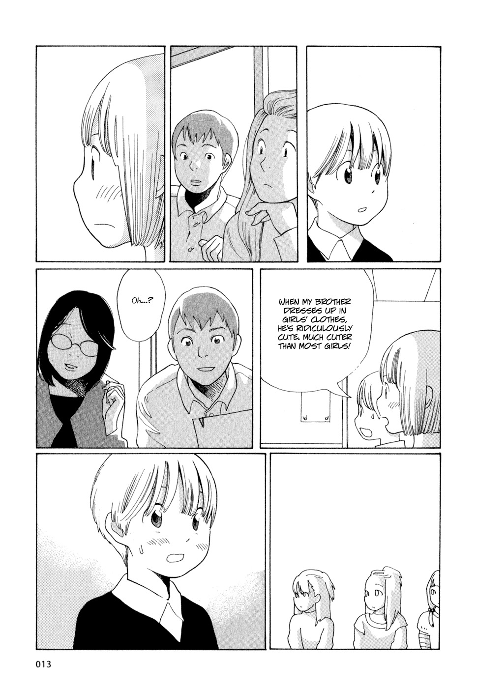 Hourou Musuko Chapter 18 page 13 - Chapter 18: Together with Onee-chan