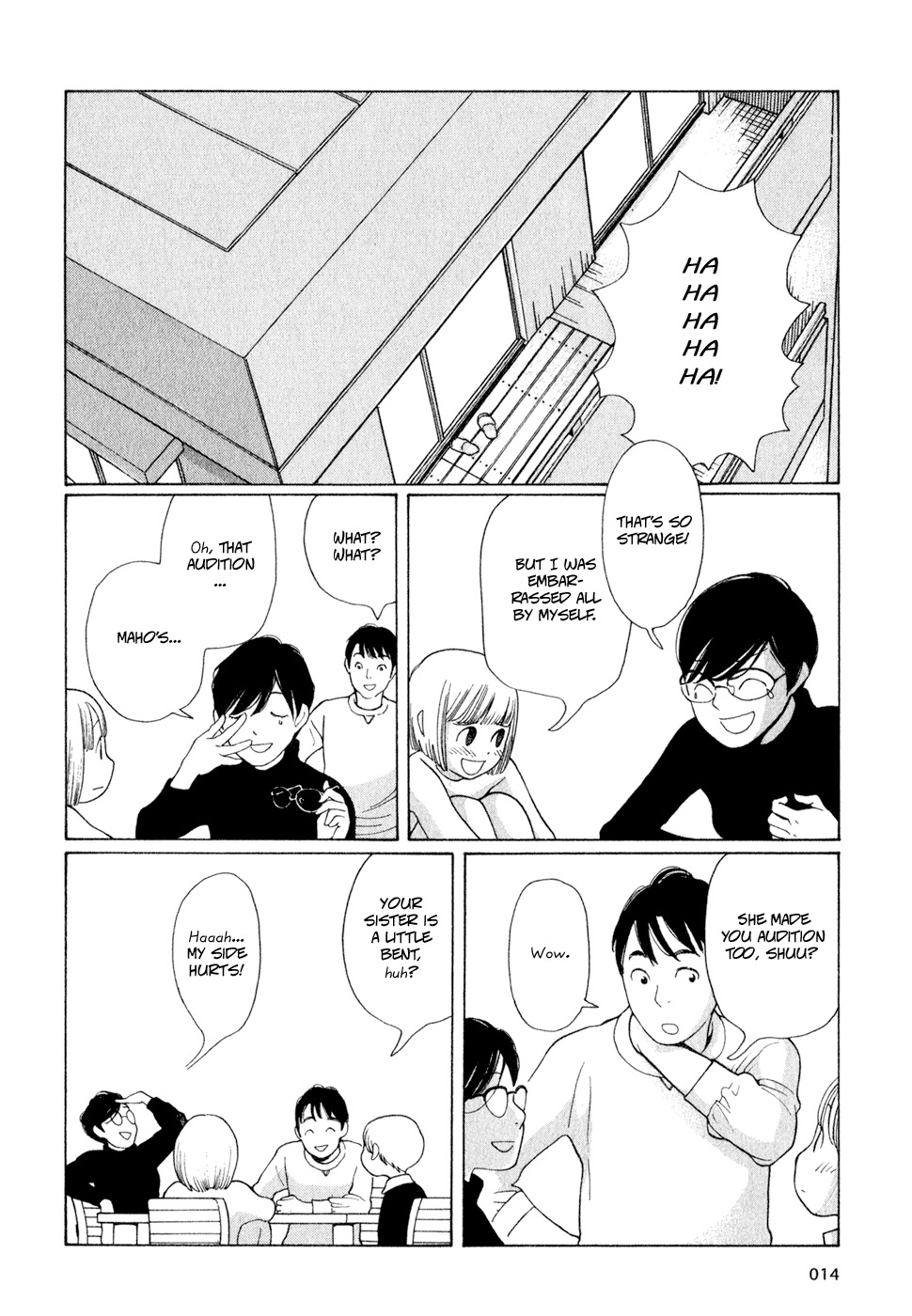 Hourou Musuko Chapter 18 page 14 - Chapter 18: Together with Onee-chan