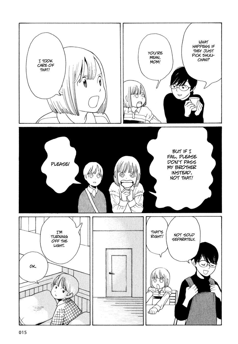 Hourou Musuko Chapter 18 page 15 - Chapter 18: Together with Onee-chan