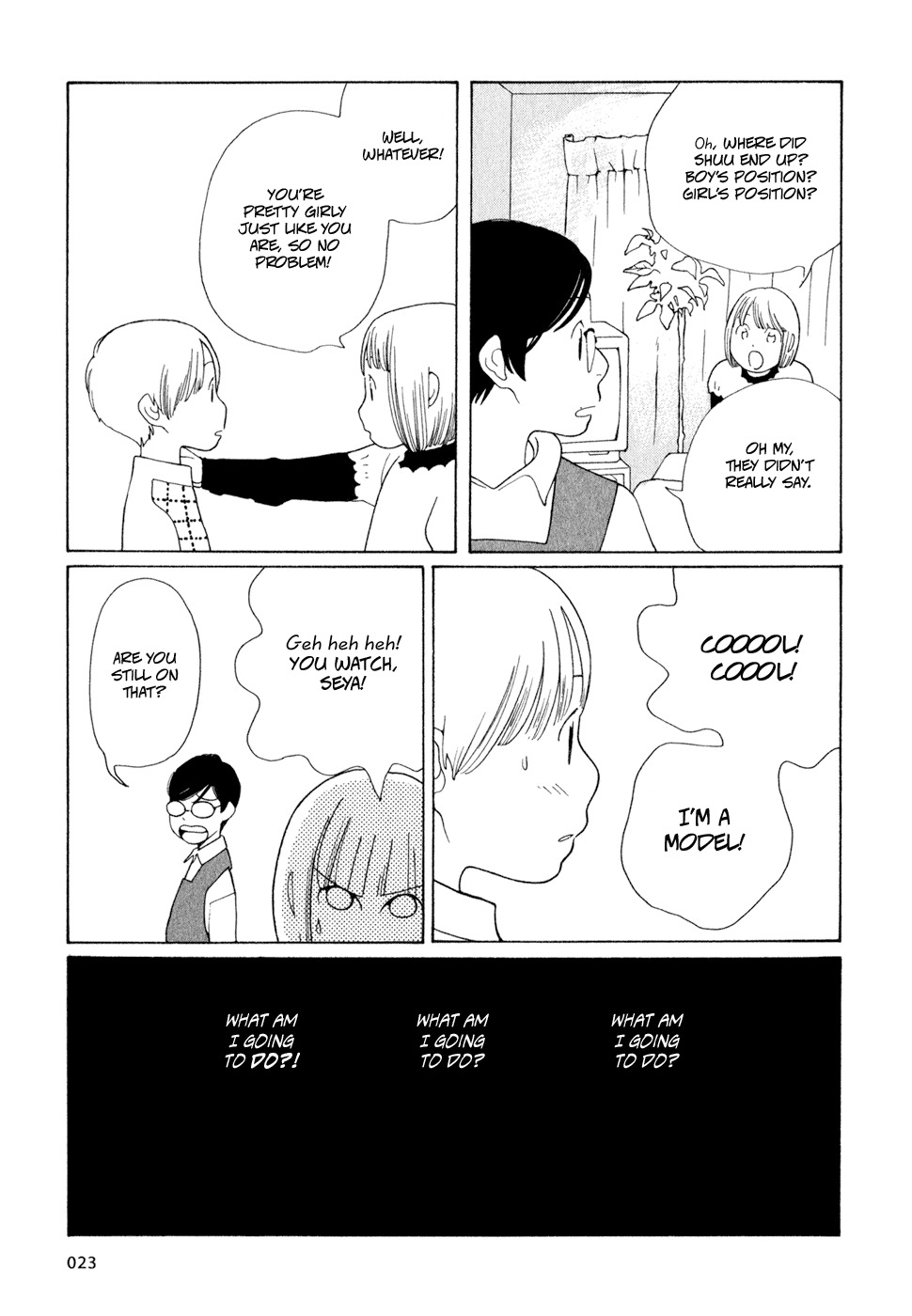 Hourou Musuko Chapter 18 page 23 - Chapter 18: Together with Onee-chan