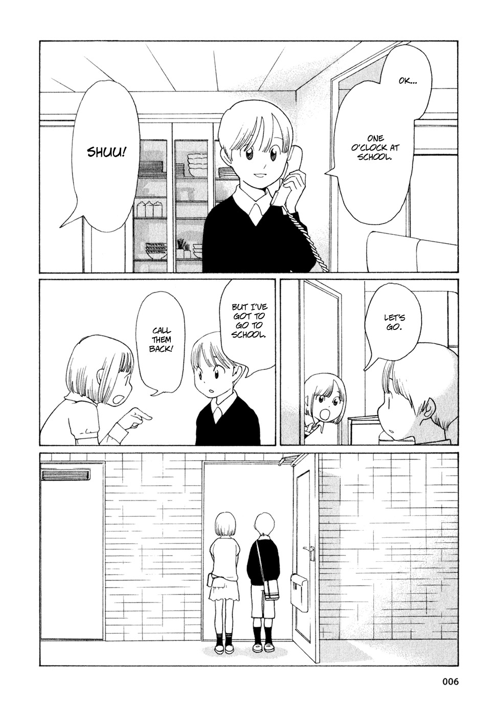 Hourou Musuko Chapter 18 page 6 - Chapter 18: Together with Onee-chan