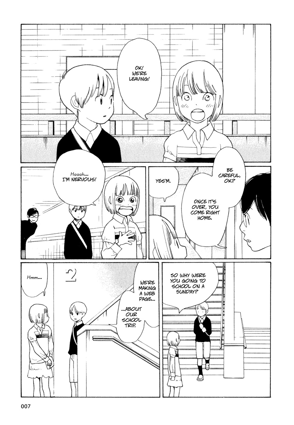 Hourou Musuko Chapter 18 page 7 - Chapter 18: Together with Onee-chan