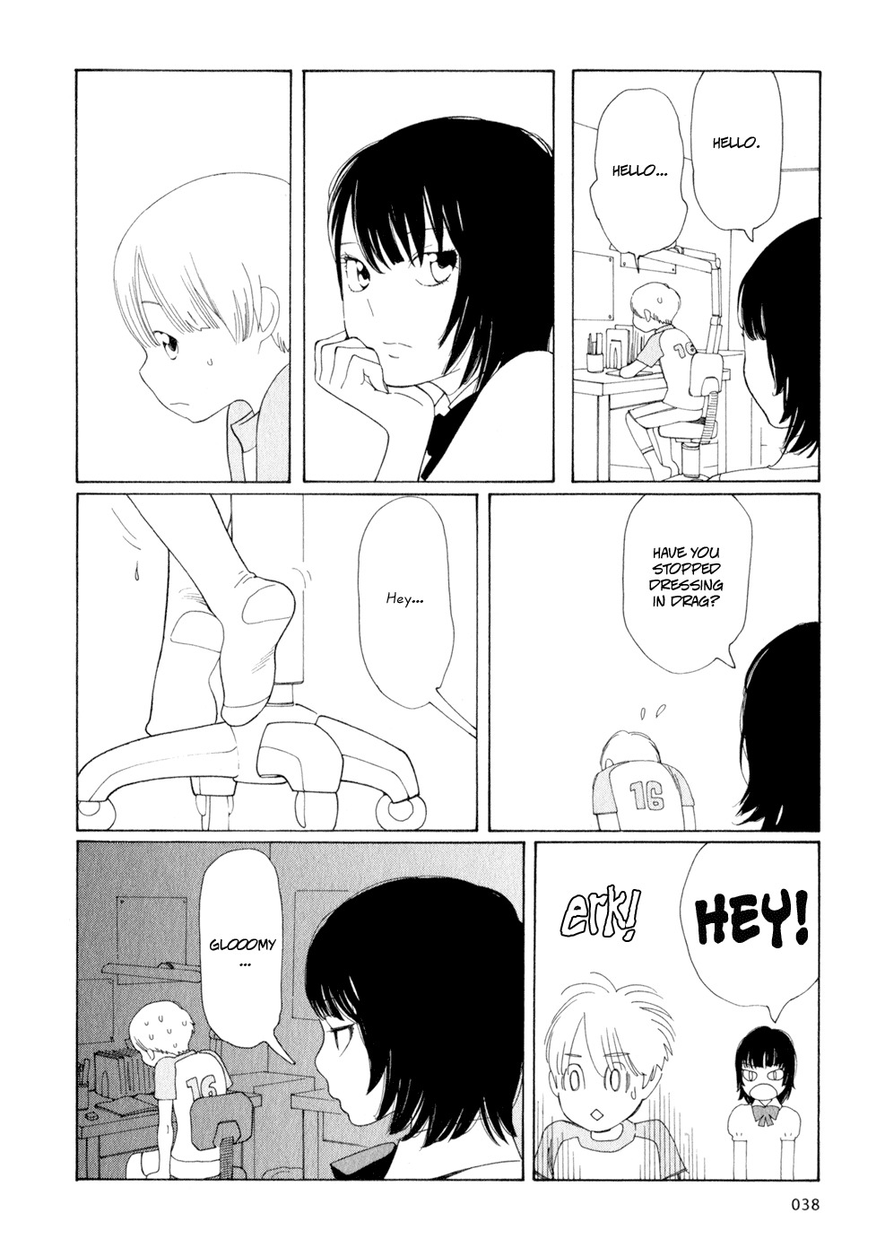 Hourou Musuko Chapter 27 page 10 - Chapter 27: Grieving Young Mister Princess
