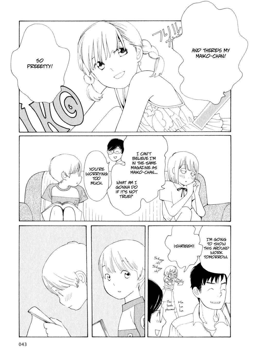 Hourou Musuko Chapter 27 page 15 - Chapter 27: Grieving Young Mister Princess