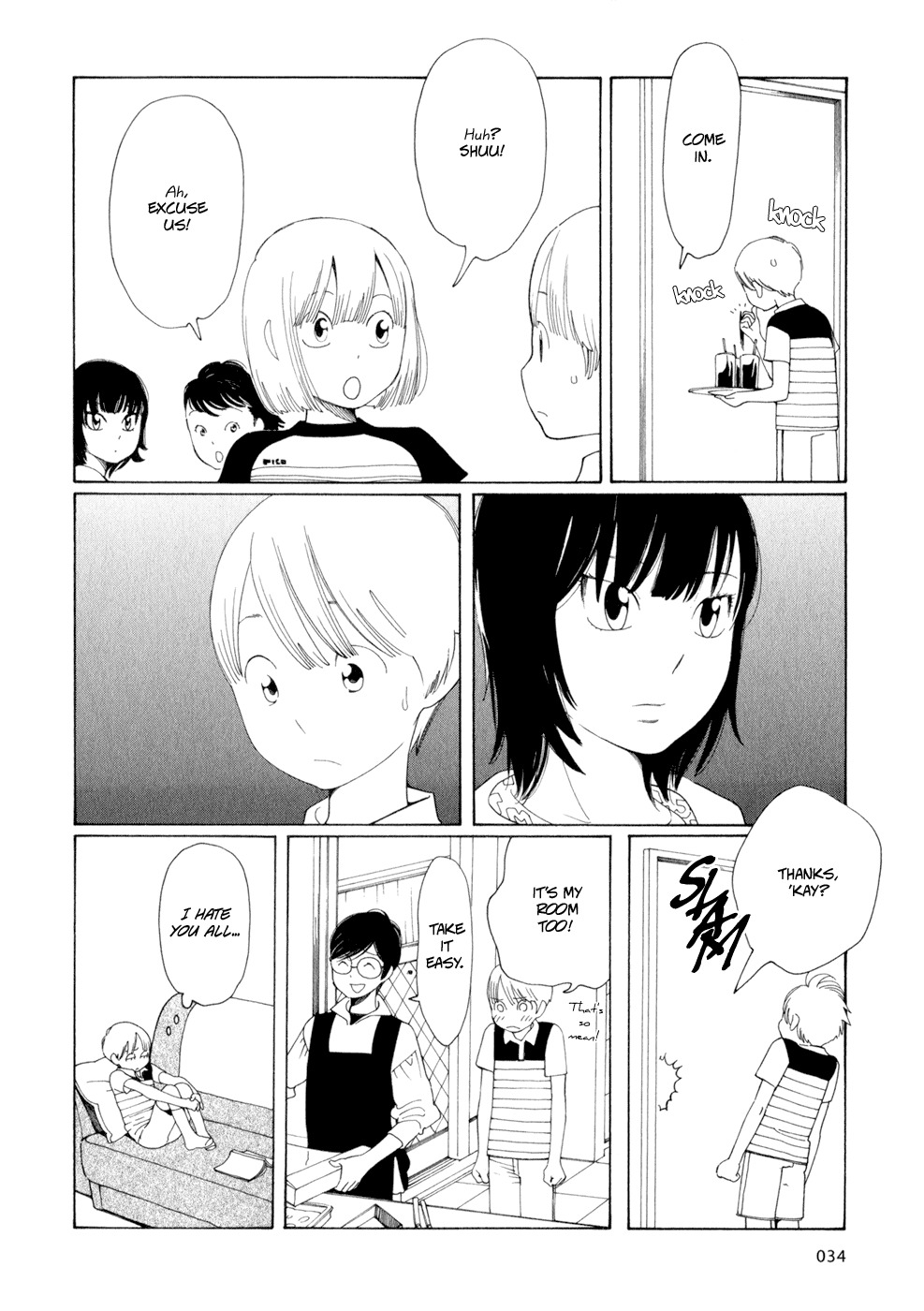 Hourou Musuko Chapter 27 page 6 - Chapter 27: Grieving Young Mister Princess