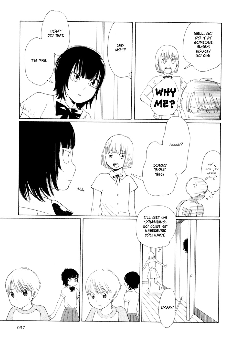 Hourou Musuko Chapter 27 page 9 - Chapter 27: Grieving Young Mister Princess