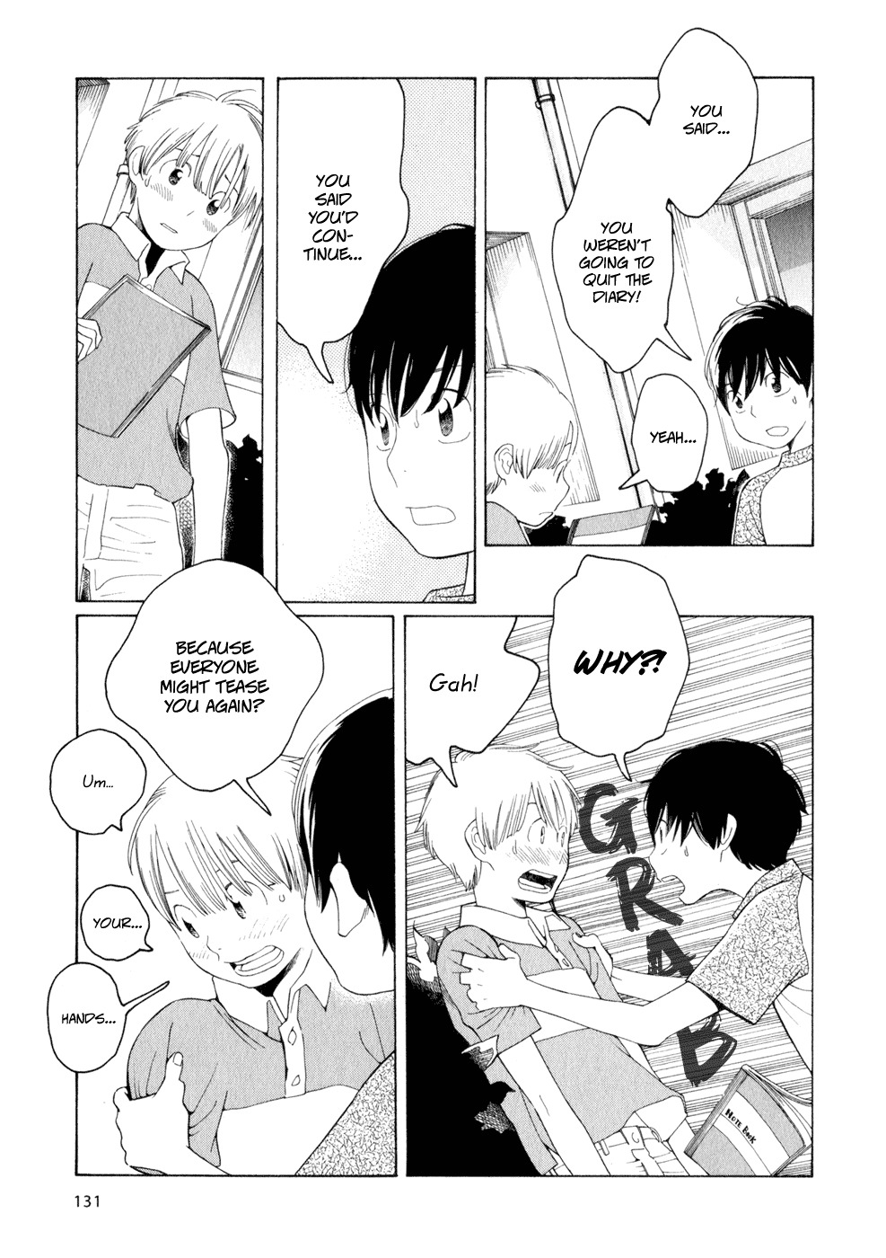 Hourou Musuko Chapter 31 page 5 - Chapter 31: Confession