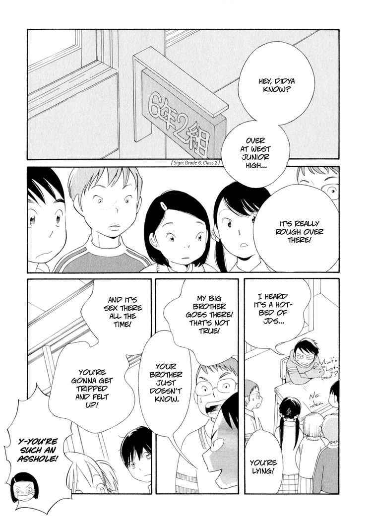 Hourou Musuko Chapter 33 page 3 - Chapter 33: Ah... Junior High Students