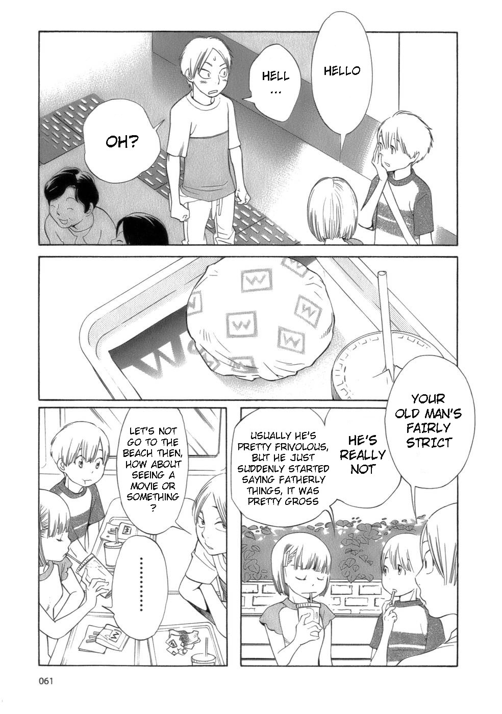Hourou Musuko Chapter 44 page 9 - Chapter 44: The End of Summer Vacation