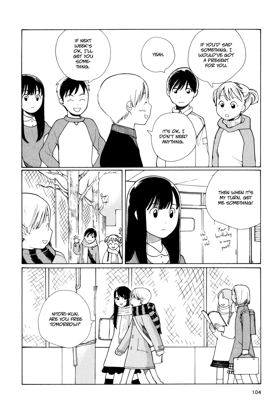 Hourou Musuko Chapter 5 page 4 - Chapter 5: Nitori-kun's Birthday