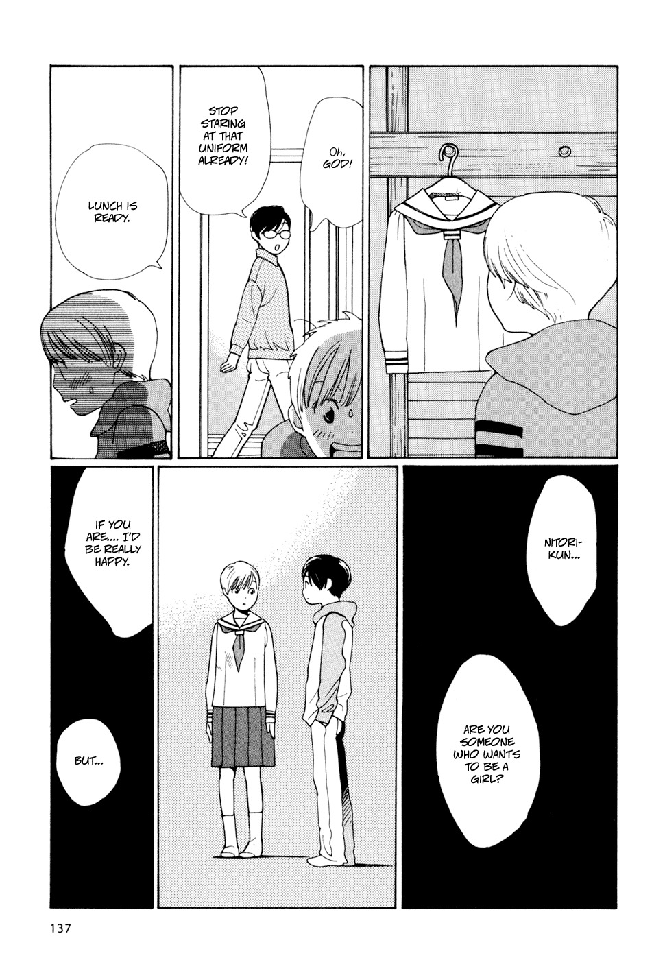 Hourou Musuko Chapter 6 page 23 - Chapter 6: Words of a Friend