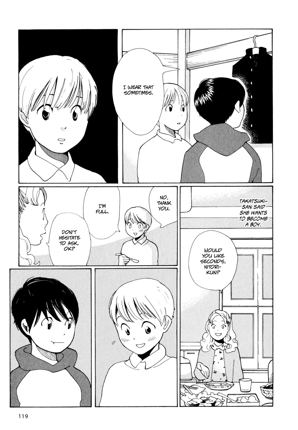 Hourou Musuko Chapter 6 page 5 - Chapter 6: Words of a Friend