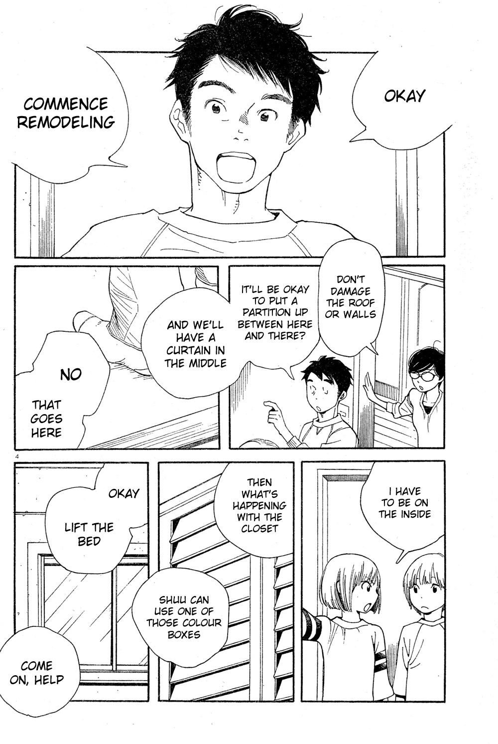 Hourou Musuko Chapter 83 page 4 - Chapter 83: The First Storm of Spring