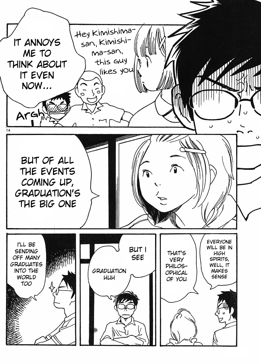 Hourou Musuko Chapter 87 page 14 - Chapter 87: A School Excursion for Everyone (2)