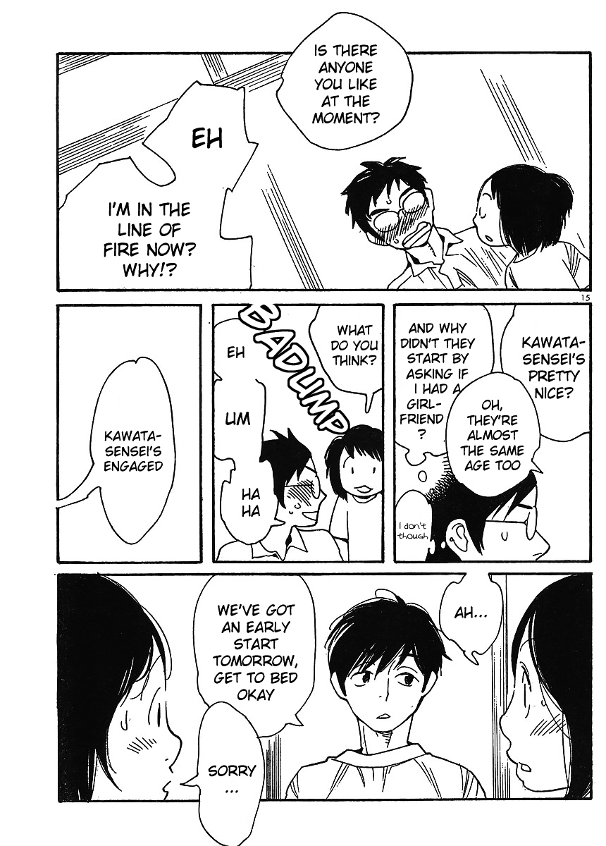 Hourou Musuko Chapter 87 page 15 - Chapter 87: A School Excursion for Everyone (2)