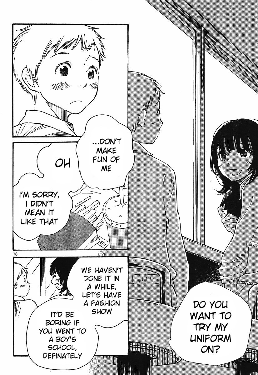 Hourou Musuko Chapter 88 page 18 - Chapter 88: A School Excursion for Everyone (3)