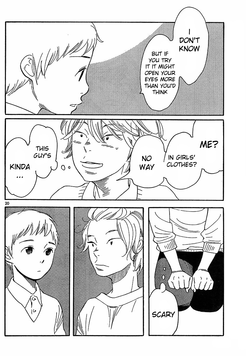 Hourou Musuko Chapter 90 page 20 - Chapter 90: Stylish Connections