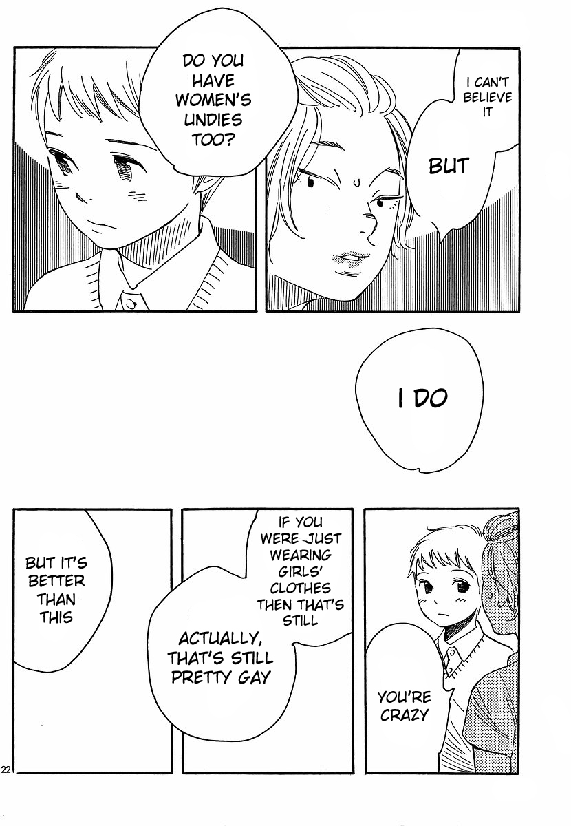 Hourou Musuko Chapter 90 page 22 - Chapter 90: Stylish Connections