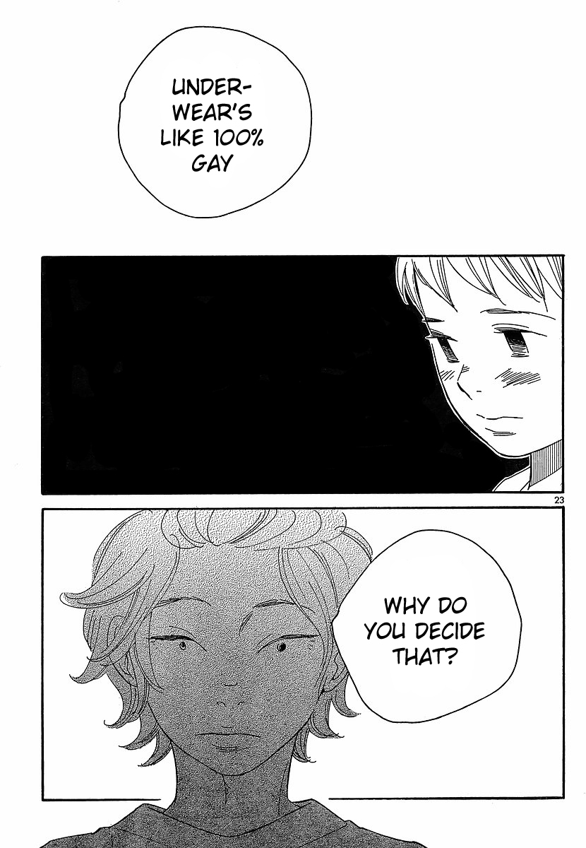 Hourou Musuko Chapter 90 page 23 - Chapter 90: Stylish Connections