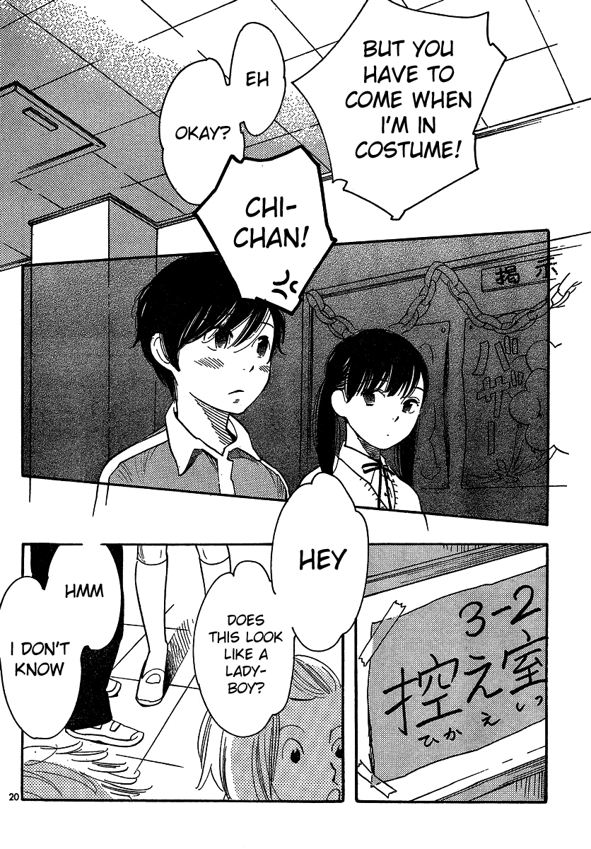 Hourou Musuko Chapter 91 page 20 - Chapter 91: An Exciting Idea