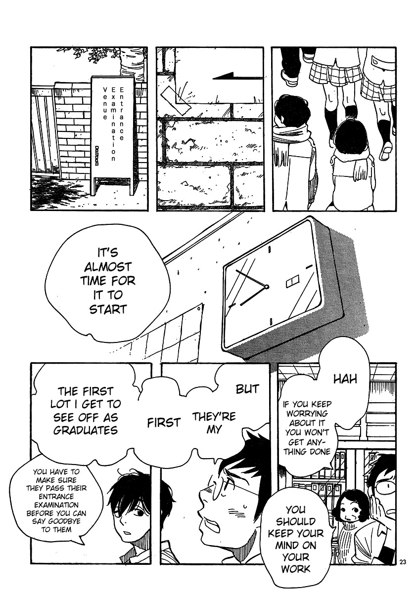 Hourou Musuko Chapter 94 page 23 - Chapter 94: The Cherry Blossom Season