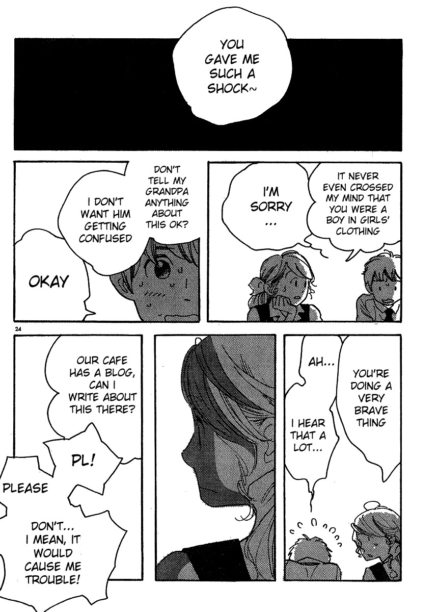 Hourou Musuko Chapter 99 page 24 - Chapter 99: Totally at a Loss