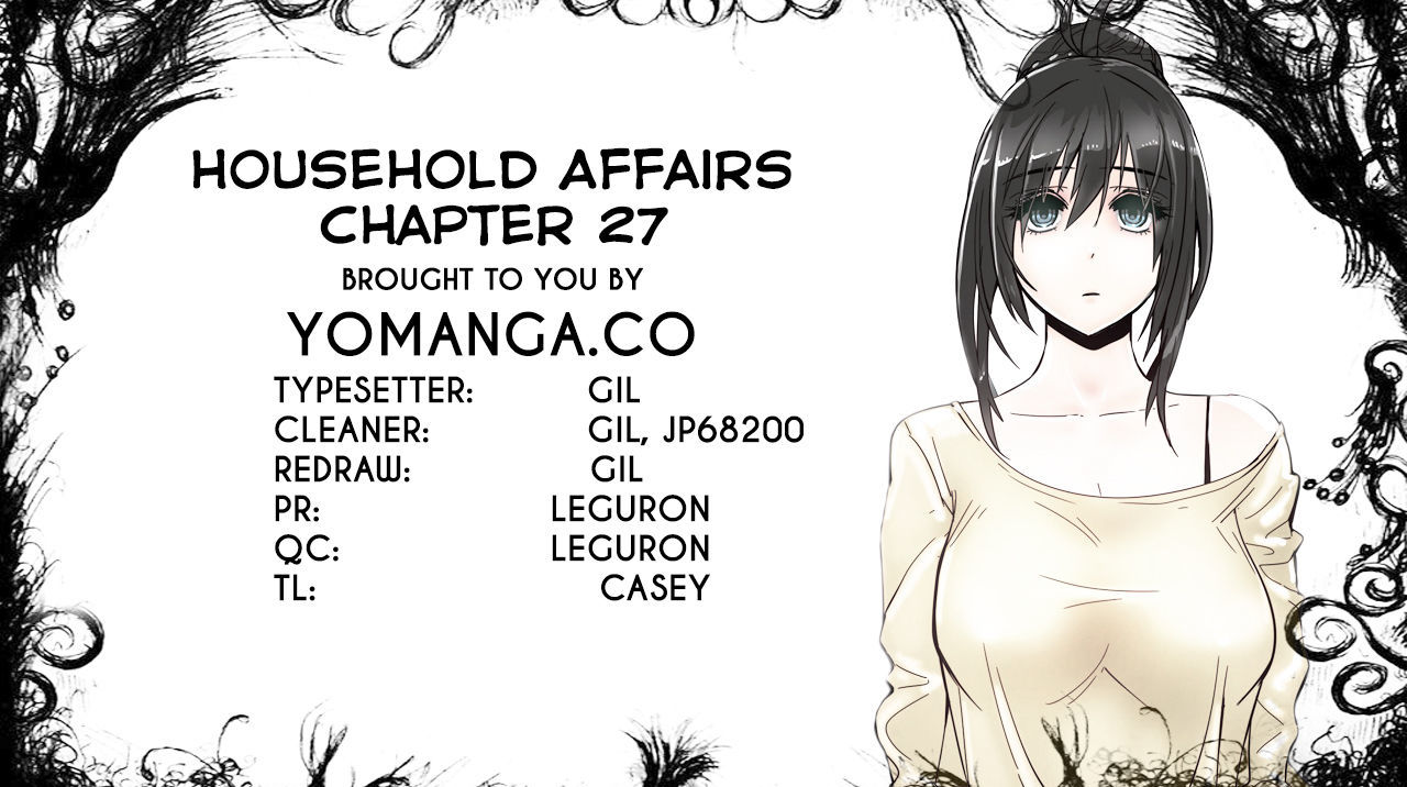 Household Affairs Chapter 27 page 1 - Chapter 27