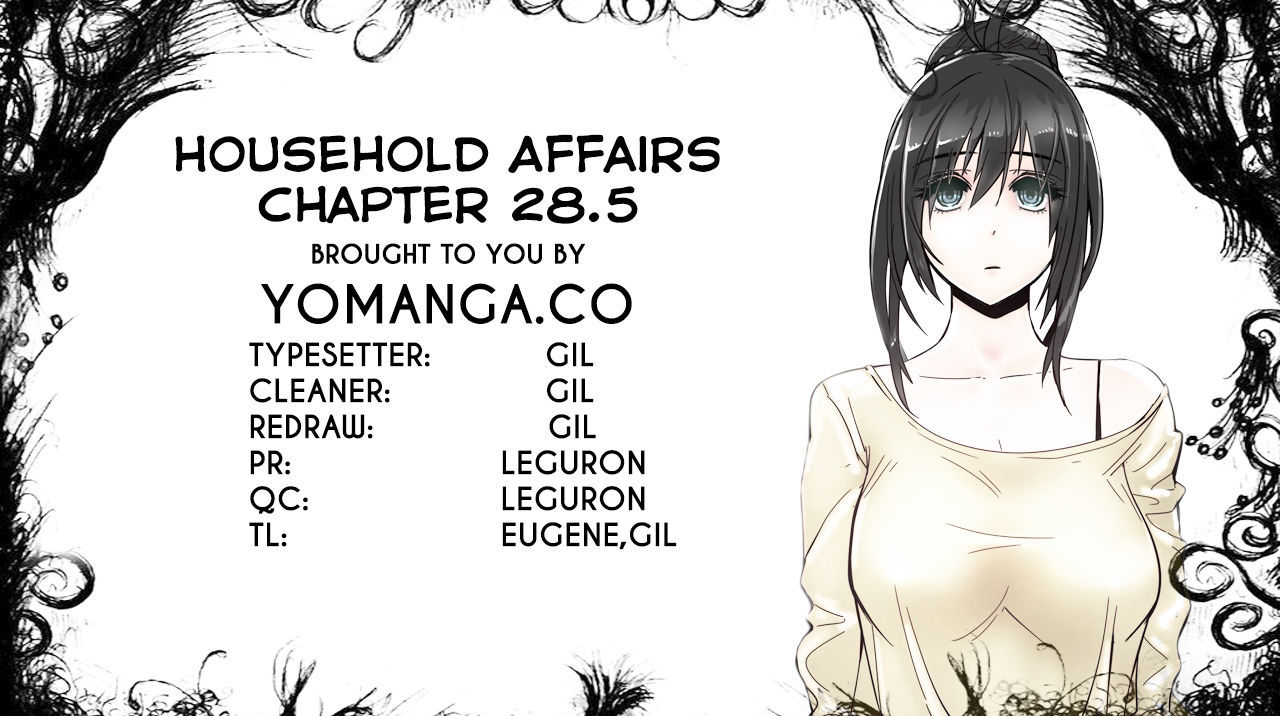 Household Affairs Chapter 28.5 page 1 - Chapter 28.5