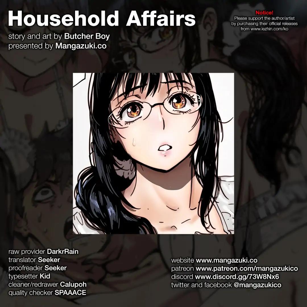 Household Affairs Chapter 80 page 1 - Chapter 80: Side B - Chicken Club