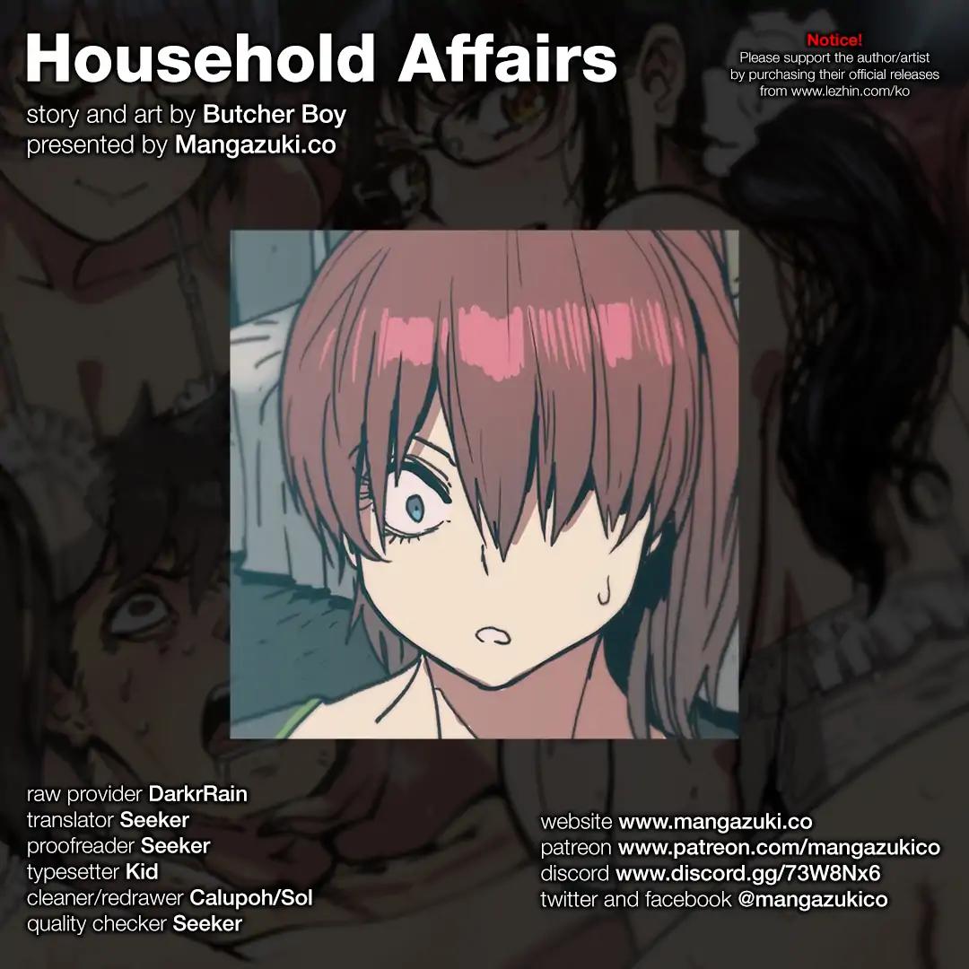 Household Affairs Chapter 83 page 1 - Chapter 83: Side B - Chicken CLub