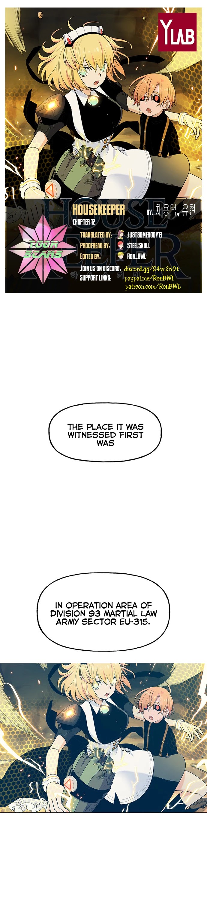 Housekeeper Chapter 12 page 1 - Chapter 12