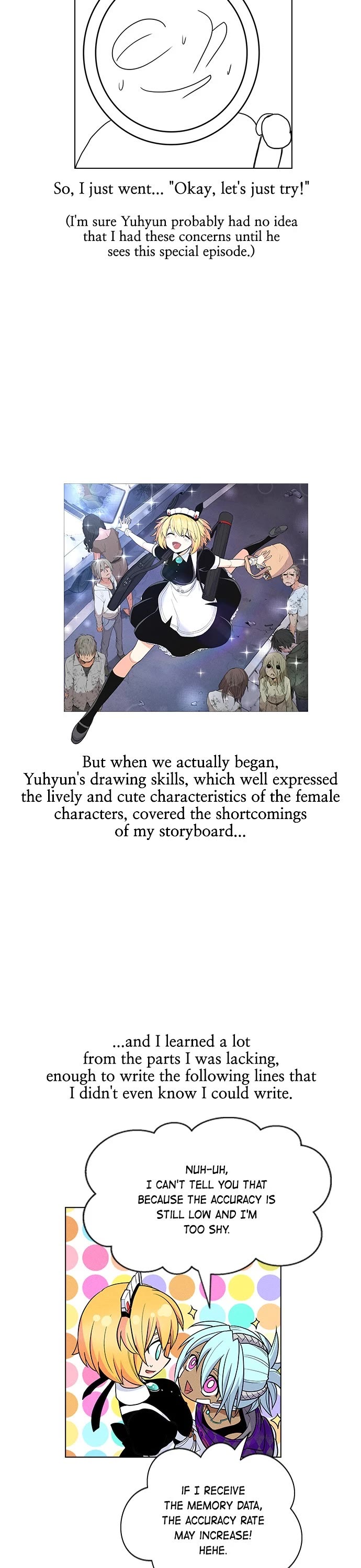 Housekeeper Chapter 139 page 8 - Chapter 139: (S2) Episode 63 (Season 2 Afterword)