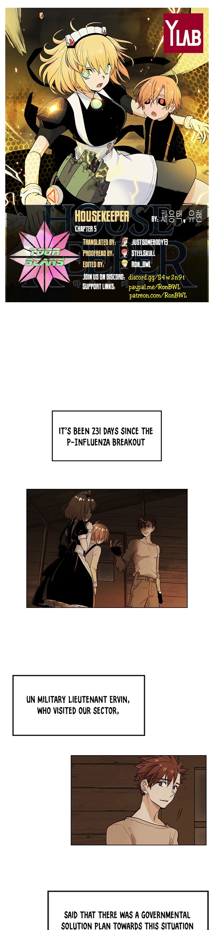 Housekeeper Chapter 5 page 1 - Chapter 5