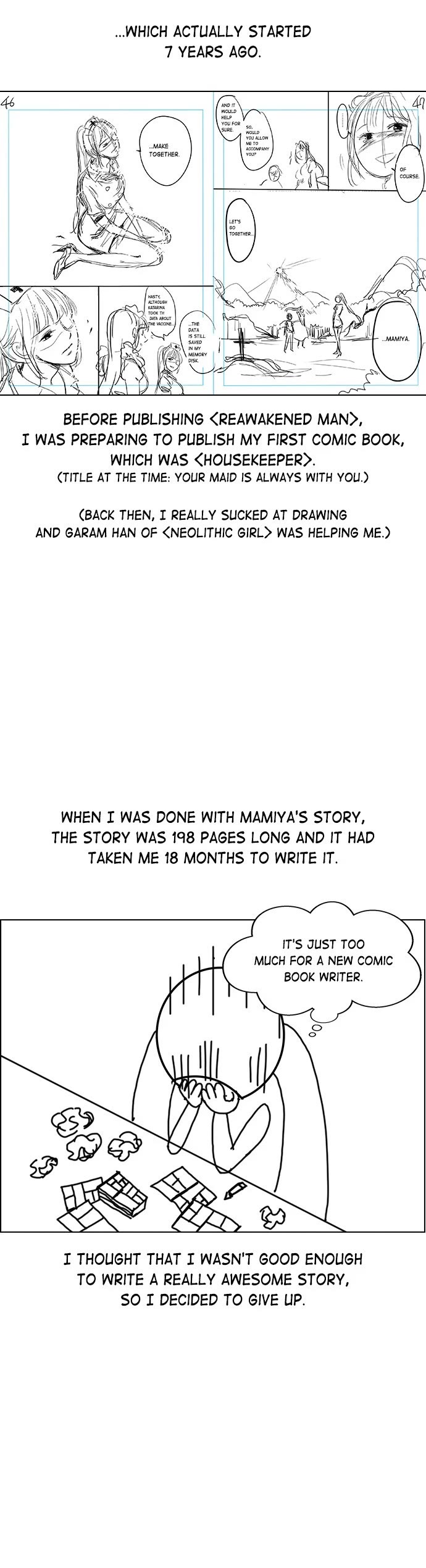 Housekeeper Chapter 76 page 14 - Chapter 76: S1 Afterword